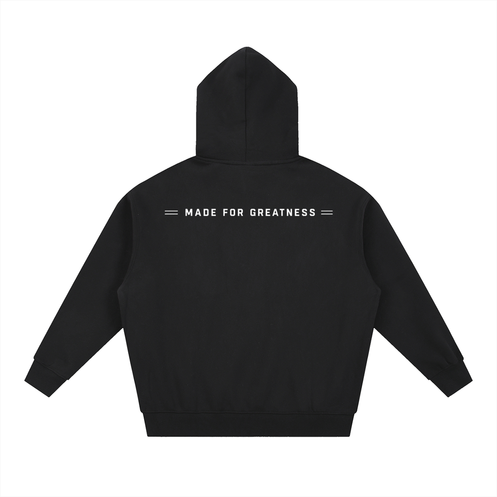 "MFG" Essential Oversized Fleece Boxy Hoodie