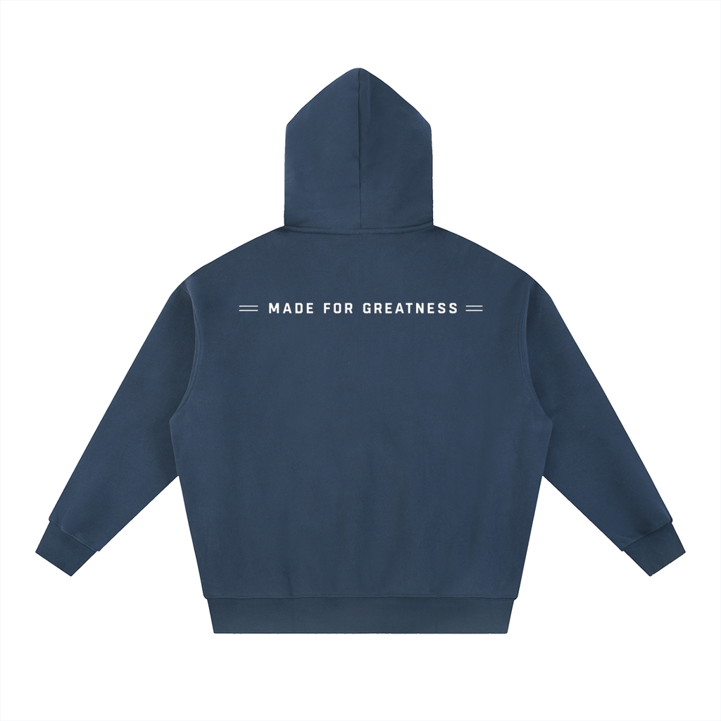 "MFG" Essential Oversized Fleece Boxy Hoodie