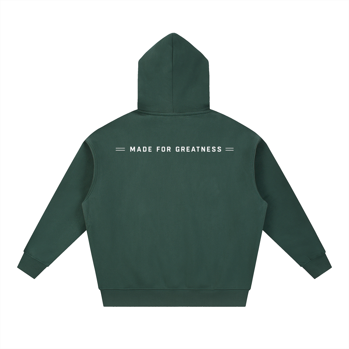 "MFG" Essential Oversized Fleece Boxy Hoodie