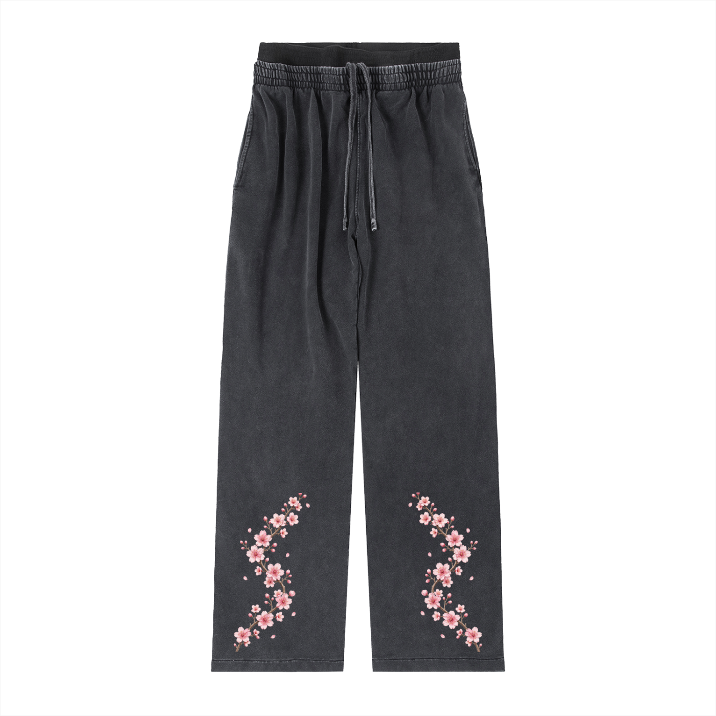 "Just Breathe" Vintage Washed Waist Pants