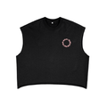 "Just Breathe" French Terry Boxy Tank Top