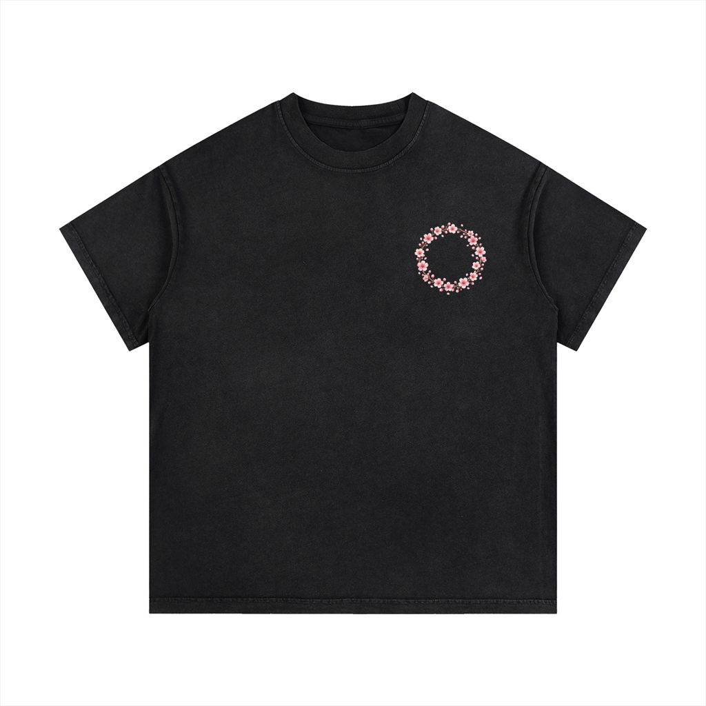 “Just Breathe” Vintage Wash Cotton T-Shirt
