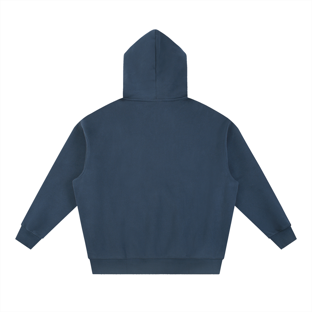 "MFG" Essential Oversized Boxy Fit Fleece Hoodie