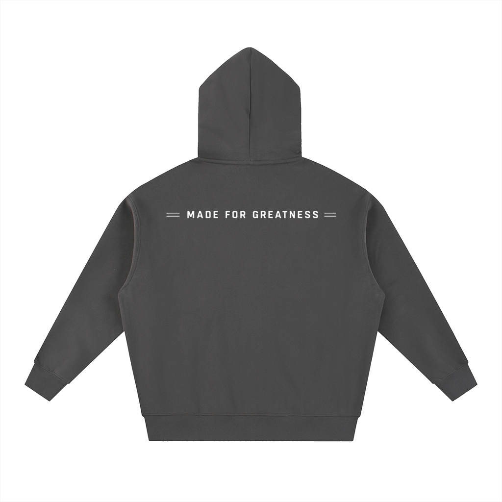 "MFG" Essential Oversized Fleece Boxy Hoodie