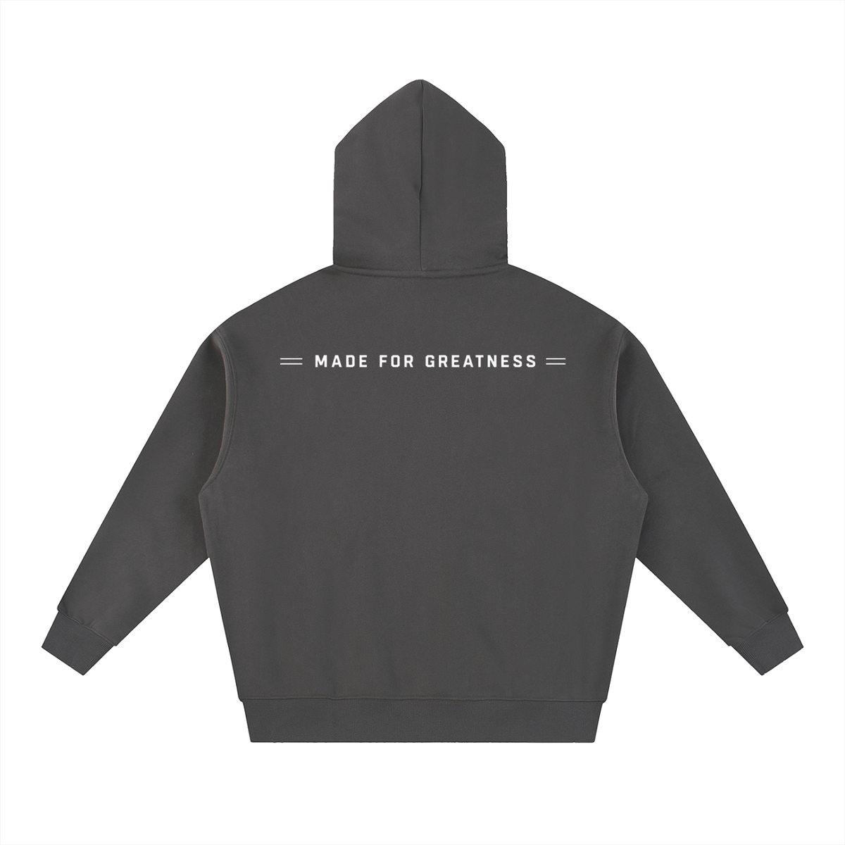 "MFG" Essential Oversized Fleece Boxy Hoodie